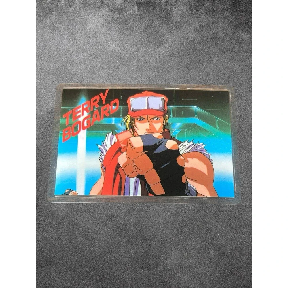 Vintage 1994 Fatal Fury Motion Picture Terry Bogard Movic Laminate Card Rami